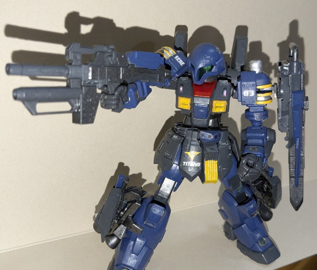 ERMS-110 ハイヅッダ(ティターンズカラー)–6枚目/制作者:@GirafFrance_74