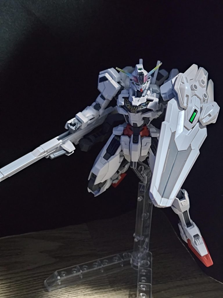 ちなみにキャリバーンも作成してます😊スミ入れなどもしていないのですが、水星の魔女系はとてもカッコイイですね😆ご観覧ありがとうございました🙇