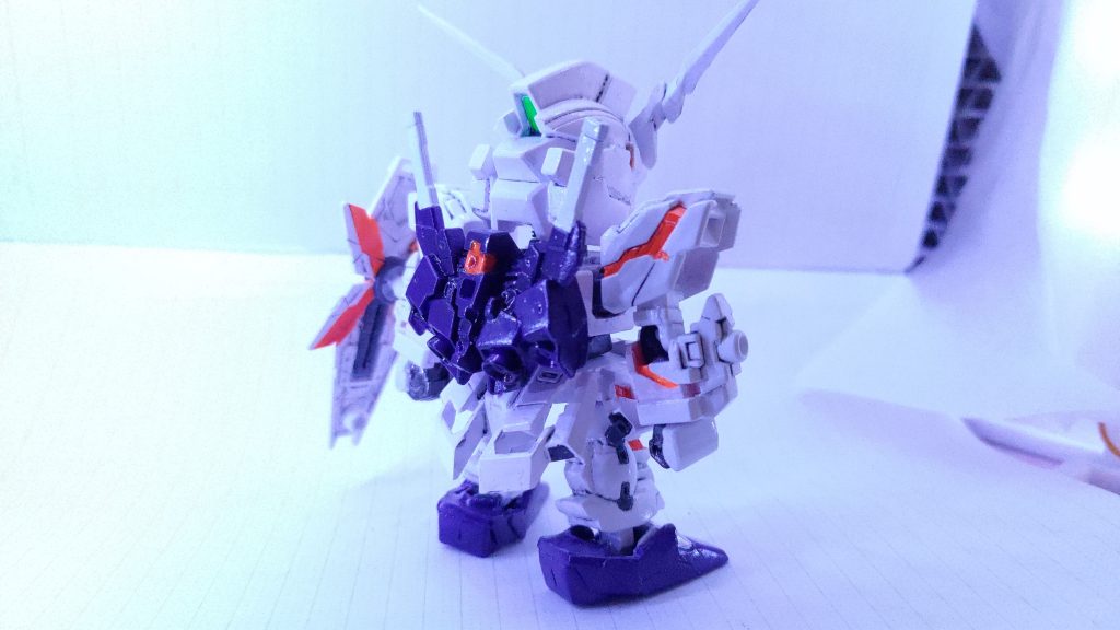 SDユニコーンガンダムでレジンアート作ったよ！！–4枚目/制作者：れもねぇど　ゆっくり鍼灸ガンプラチャンネル