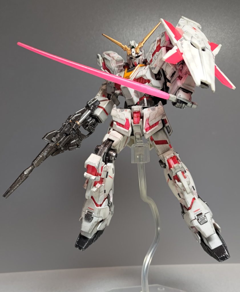 数々の戦いを経て、こんな感じに汚れました。