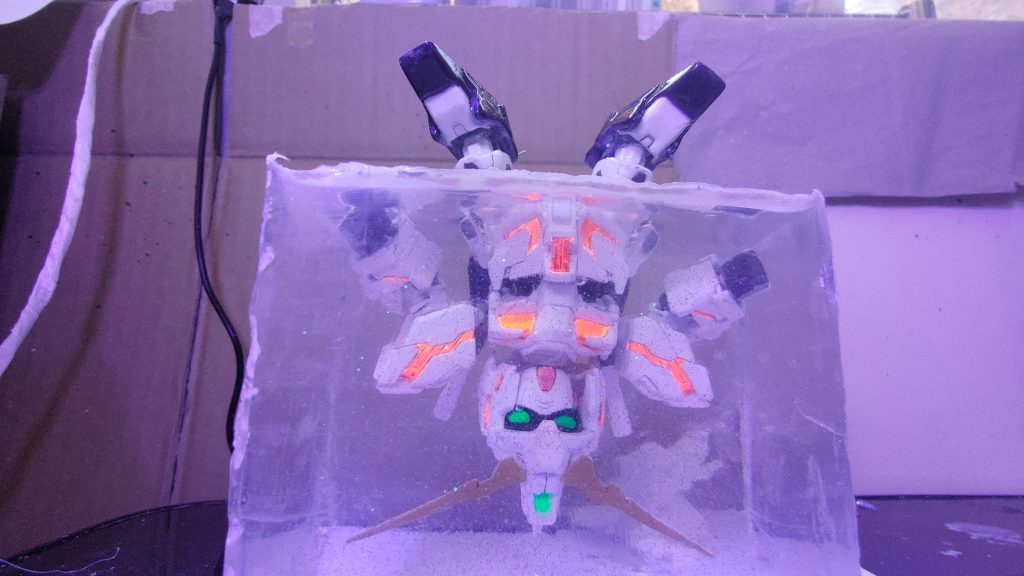 まぁ作った結果がこれなんですけどね。どうみても犬神家（泣）