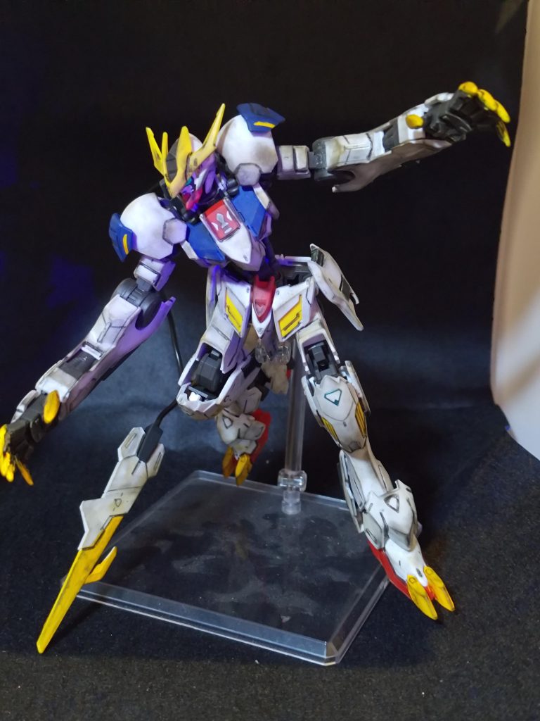 バルバトスはウェザリングがホントによく似合うので楽しく作成出来ました😆ご観覧ありがとうございました🙇