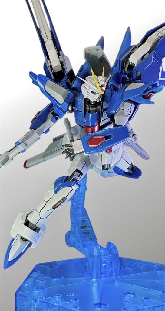 水性ホビーカラーから「ライジングフリーダムブルー」が出ていたので、せっかくだからと今回は全て水性ホビーカラーで仕上げてみました😊 リニューアル以降、水性ホビーカラーの使いやすさが抜群なので今後も積極的に使っていきたいなと思っています☺️