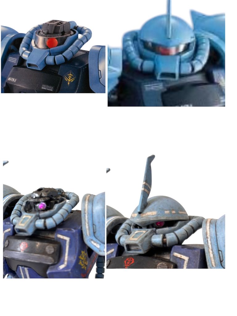 ガンプラ MG グフカスタム 全塗装完成品 キャンディ塗装 外部モノアイ ガンプラ MG グフカスタム 全塗装完成品 キャンディ塗装 外部