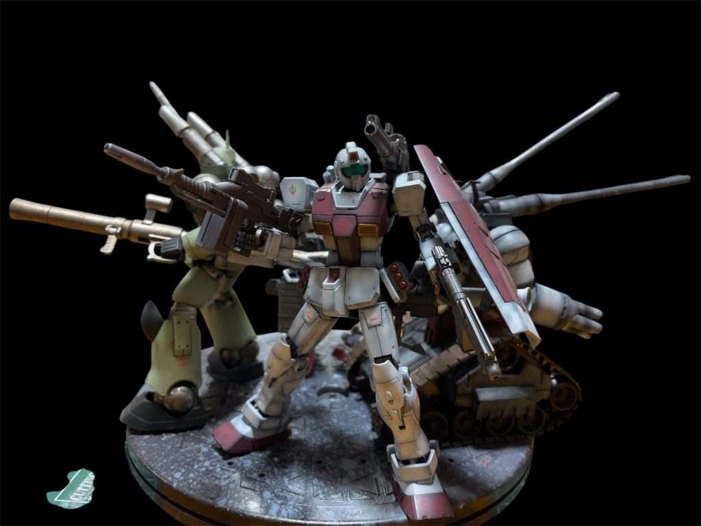 WB部隊出撃‼️–3枚目/制作者：薩摩模型塗装工務店