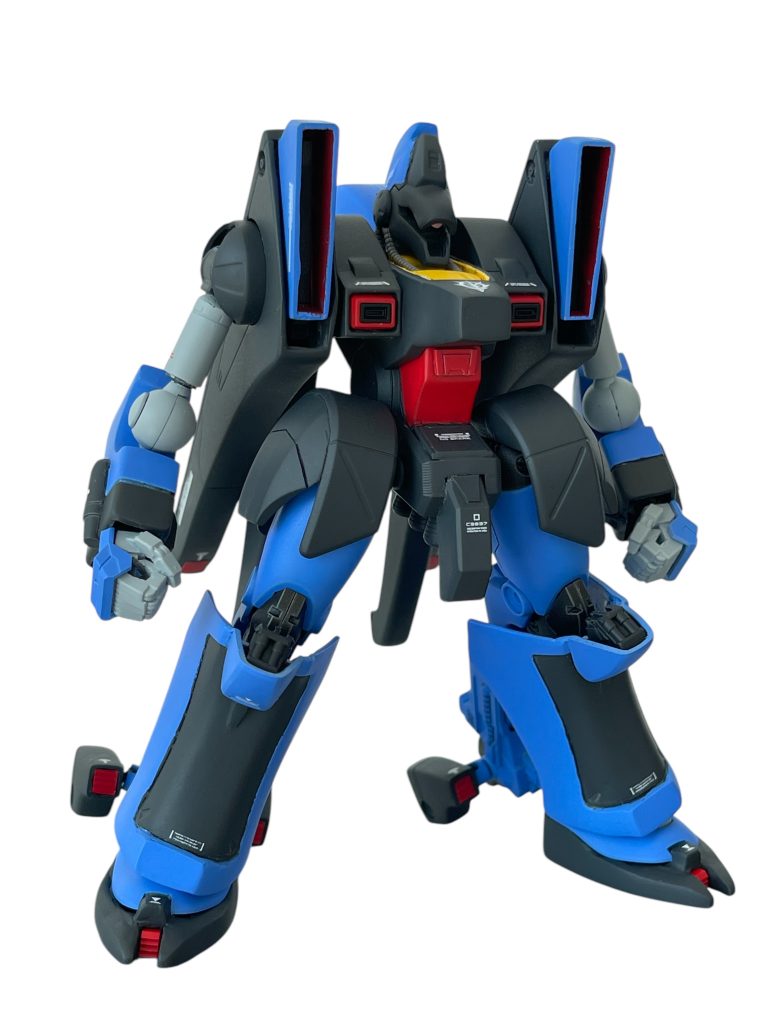 ライトブルーカラーにしてみましたが、拭いきれないティターンズ所属感…