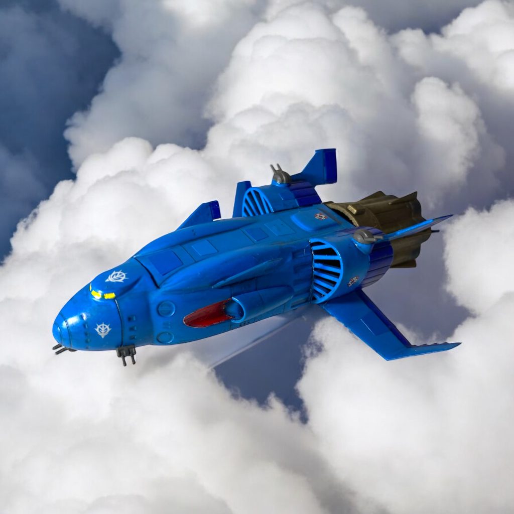 旧キット　ザンジバル　ランバラル専用艦–5枚目/制作者：丸五ワークス