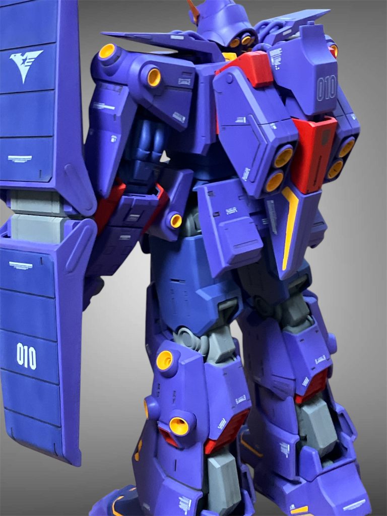 再度バックです