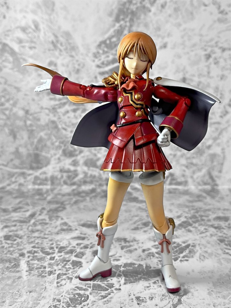 ・アバター「アリシア」女性プレイヤーのみで構成されたクラン「Re-ZEON」のリーダー。クランメンバーからは「総帥」「大姉様」と呼ばれている。GBNでは主に火星サーバーにログインしている。アリシア・ザビの衣装が未実装の為、それっぽい衣装をカスタマイズして身に付けている。