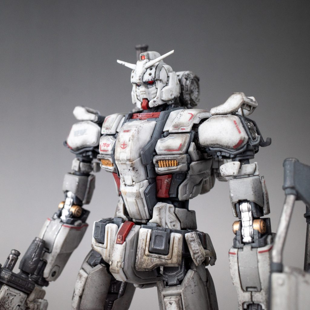 HG ガンダムEX 復讐のレクイエム(ウェザリング仕上げ)–3枚目/制作者：M.マウス Ver.Le