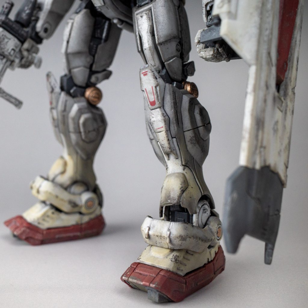 HG ガンダムEX 復讐のレクイエム(ウェザリング仕上げ)–4枚目/制作者：M.マウス Ver.Le