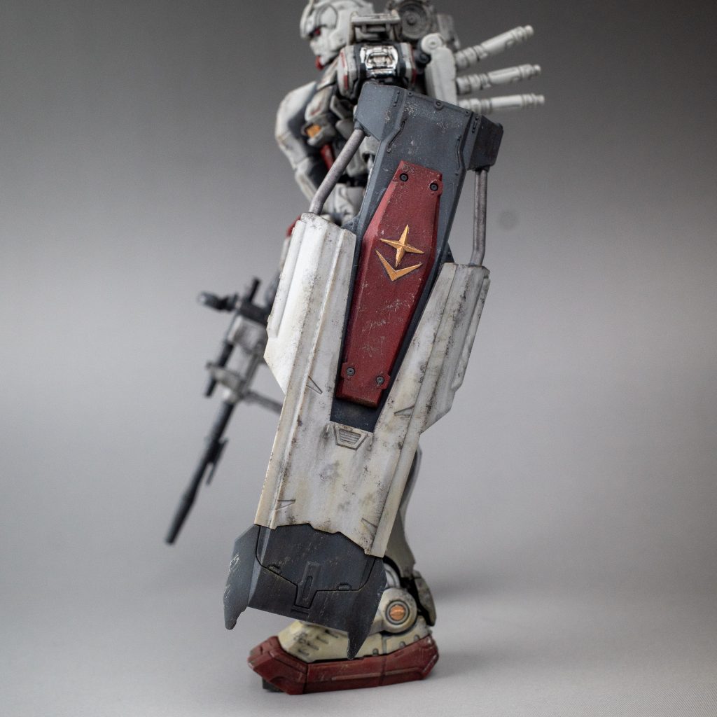 HG ガンダムEX 復讐のレクイエム(ウェザリング仕上げ)–5枚目/制作者：M.マウス Ver.Le