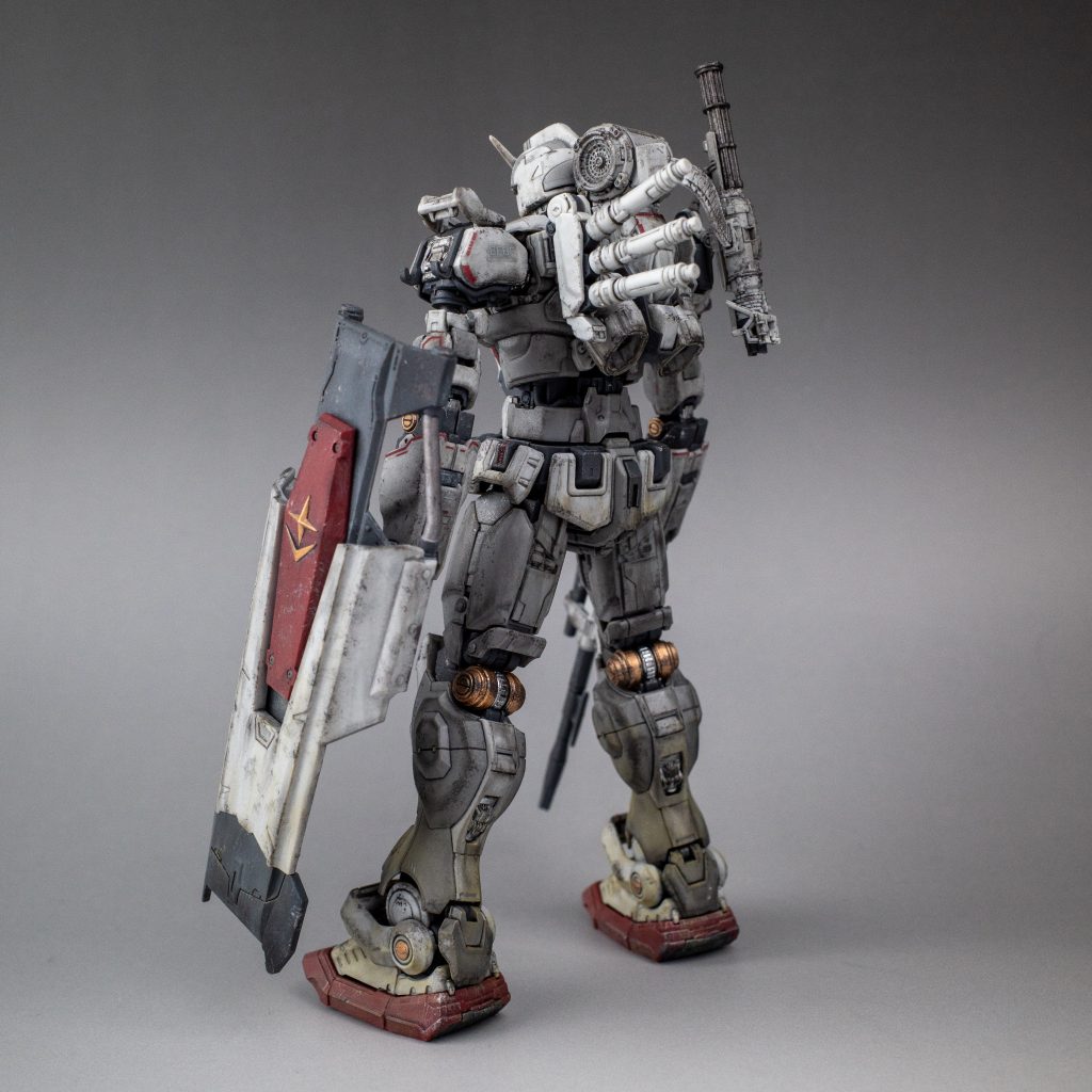 HG ガンダムEX 復讐のレクイエム(ウェザリング仕上げ)–6枚目/制作者：M.マウス Ver.Le