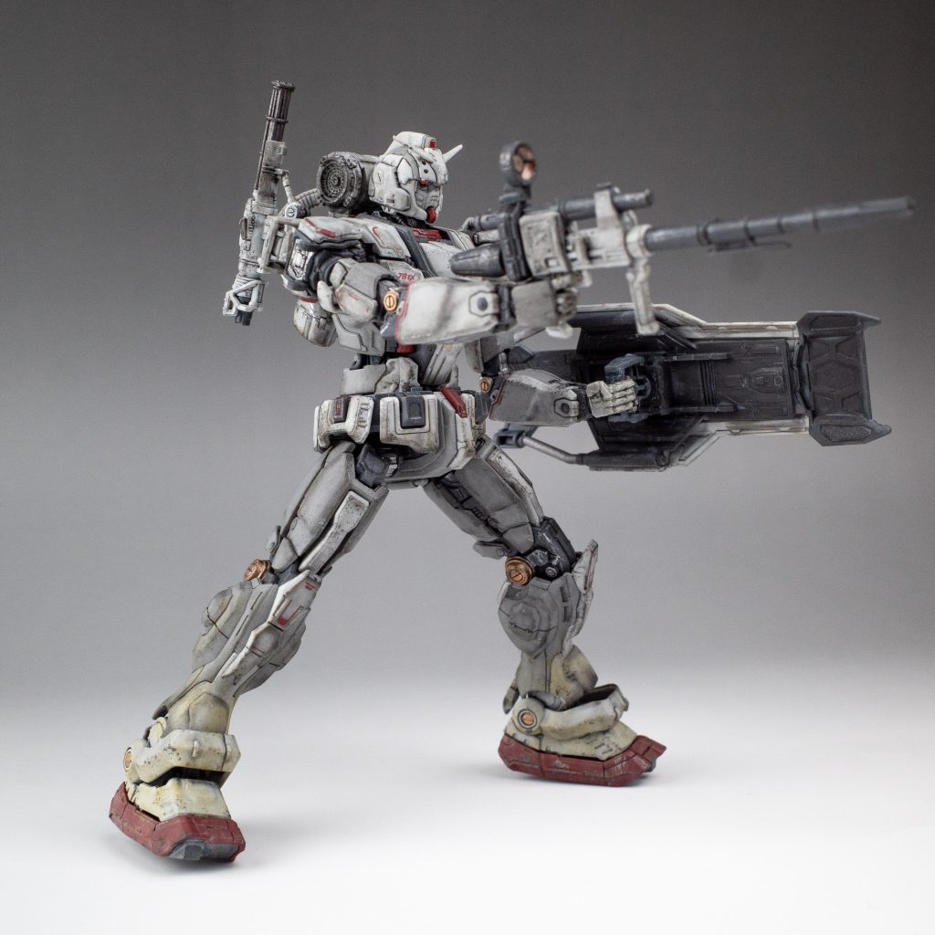 HG ガンダムEX 復讐のレクイエム(ウェザリング仕上げ)–7枚目/制作者：M.マウス Ver.Le