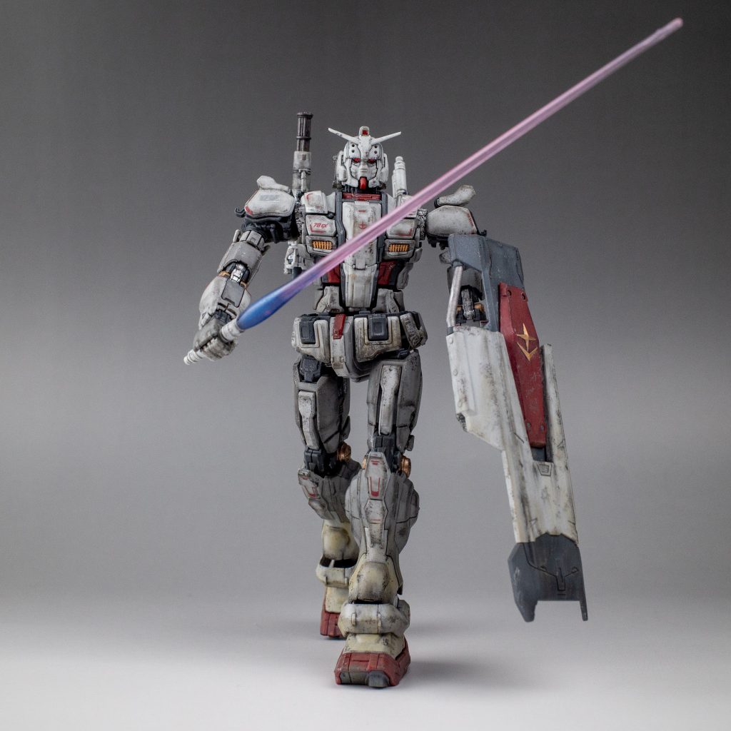 HG ガンダムEX 復讐のレクイエム(ウェザリング仕上げ)–8枚目/制作者：M.マウス Ver.Le