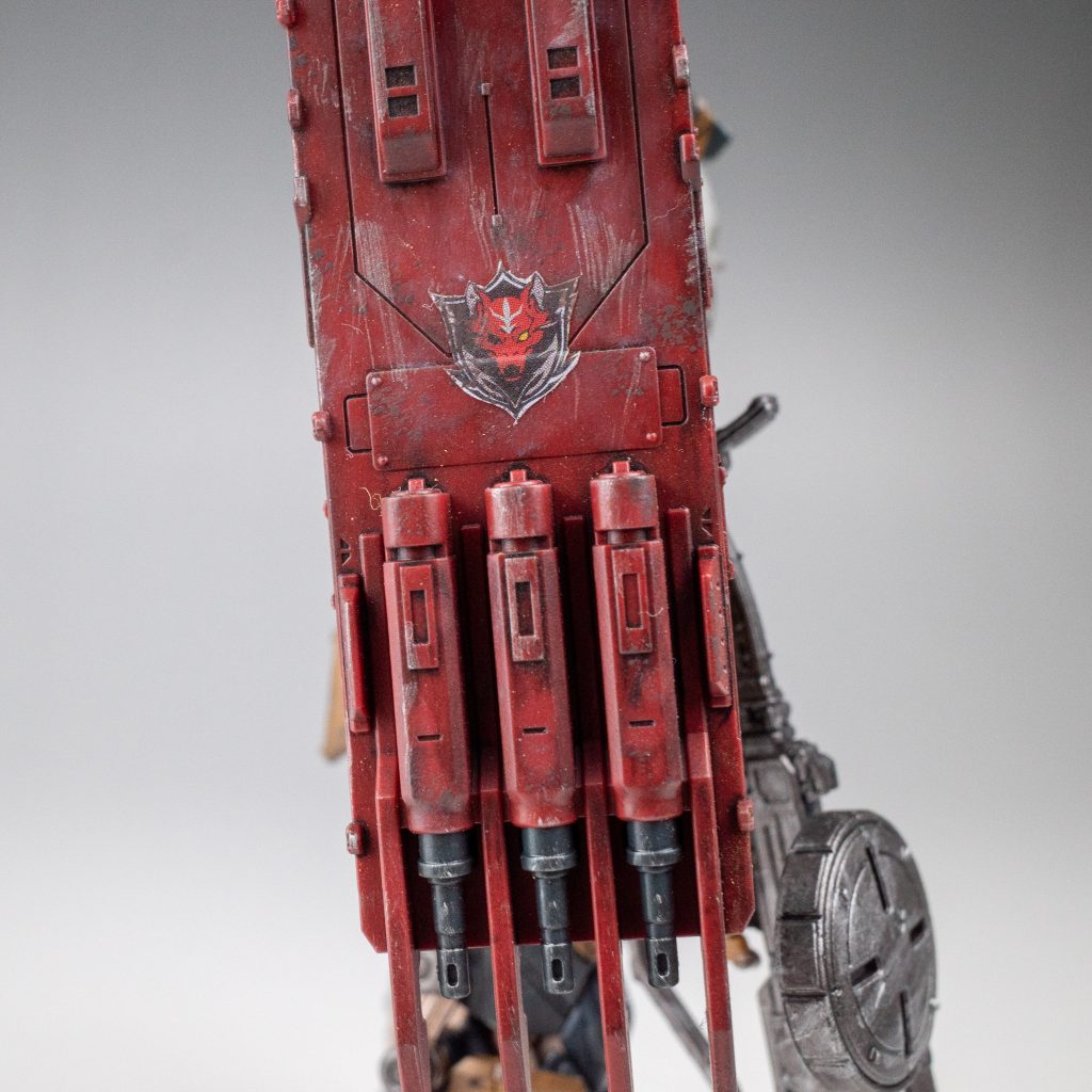 HG ザクII F型 ソラリ機 復讐のレクイエム(ウェザリング仕上げ)–7枚目/制作者：M.マウス Ver.Le