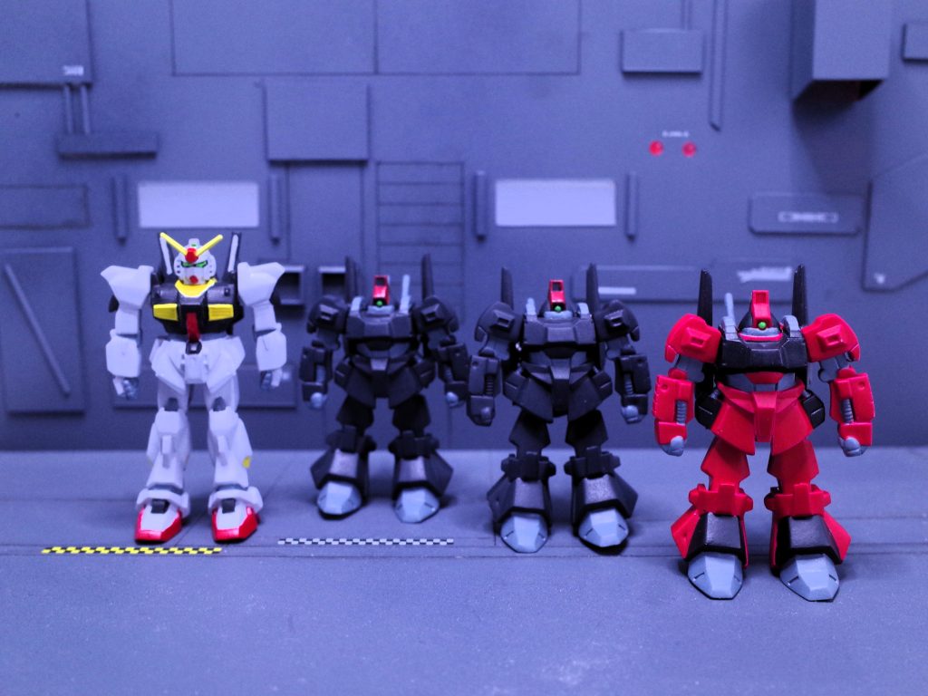 　1/300 アーガマカタパルトデッキ+エゥーゴセット　–2枚目/制作者：だんくら工房・mk戦車