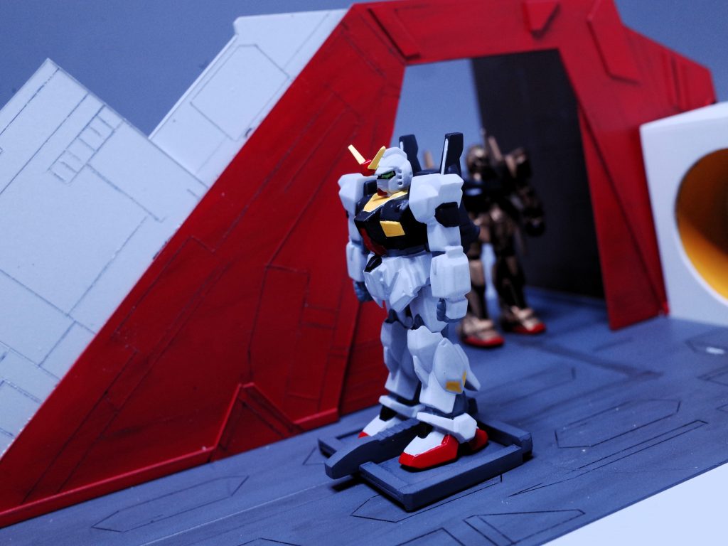 　1/300 アーガマカタパルトデッキ+エゥーゴセット　–4枚目/制作者：だんくら工房・mk戦車