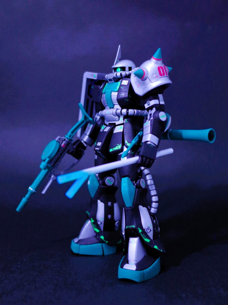 RG 1/144 MS-06S ザクII [初音ミク・だんくらVer.]