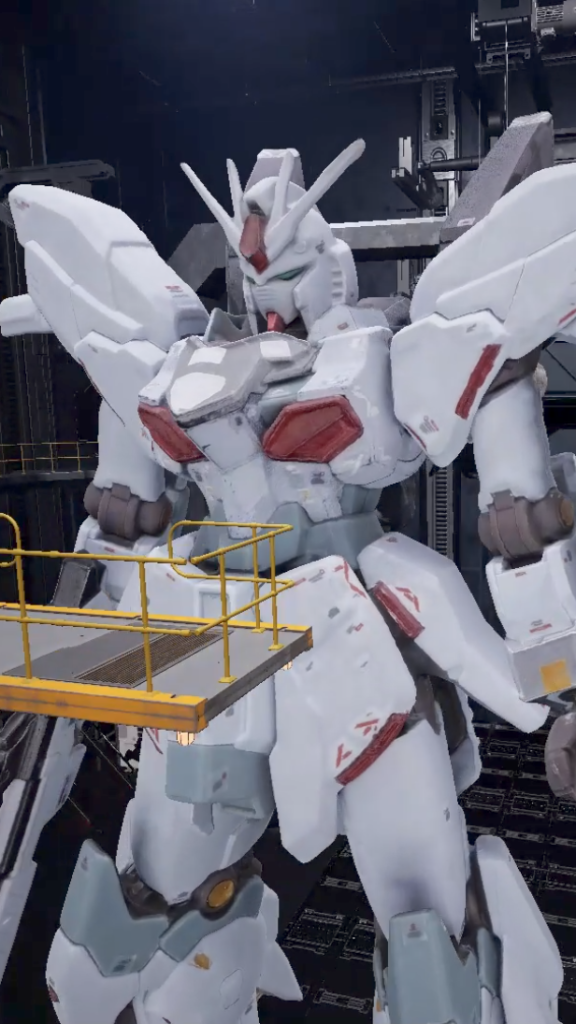 整備中のシナンジュ Type-G　#ガンプラスキャン