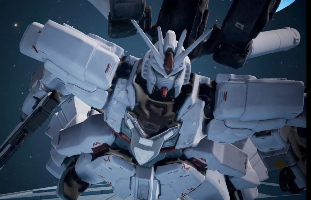 試験飛行中のシナンジュ Type-G　#ガンプラスキャン