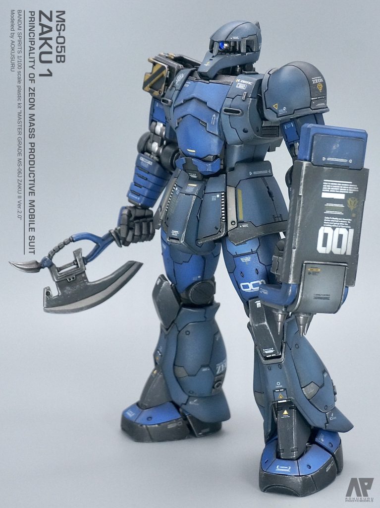 【MG】MS-05B ザクⅠ–4枚目/制作者：蒼くする