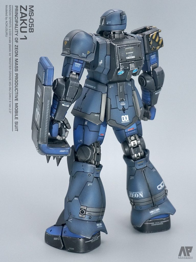 【MG】MS-05B ザクⅠ–5枚目/制作者：蒼くする