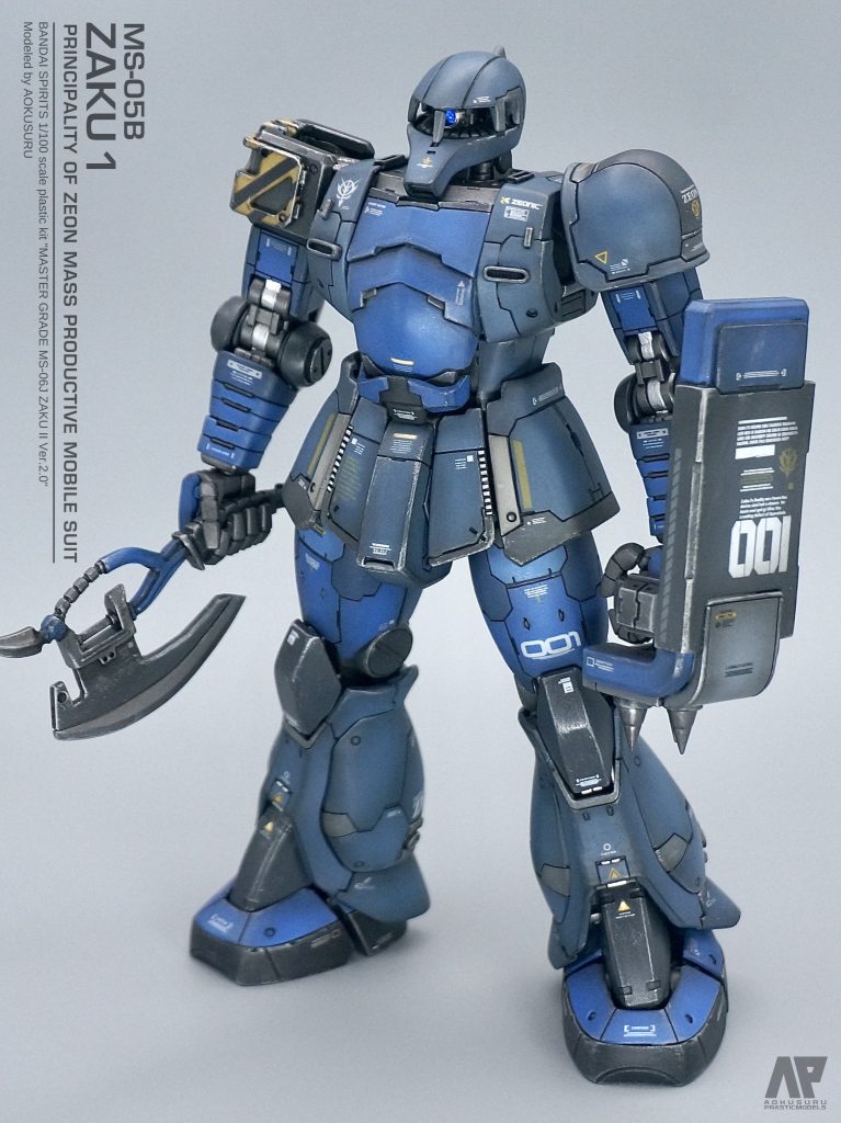 【MG】MS-05B ザクⅠ–3枚目/制作者：蒼くする