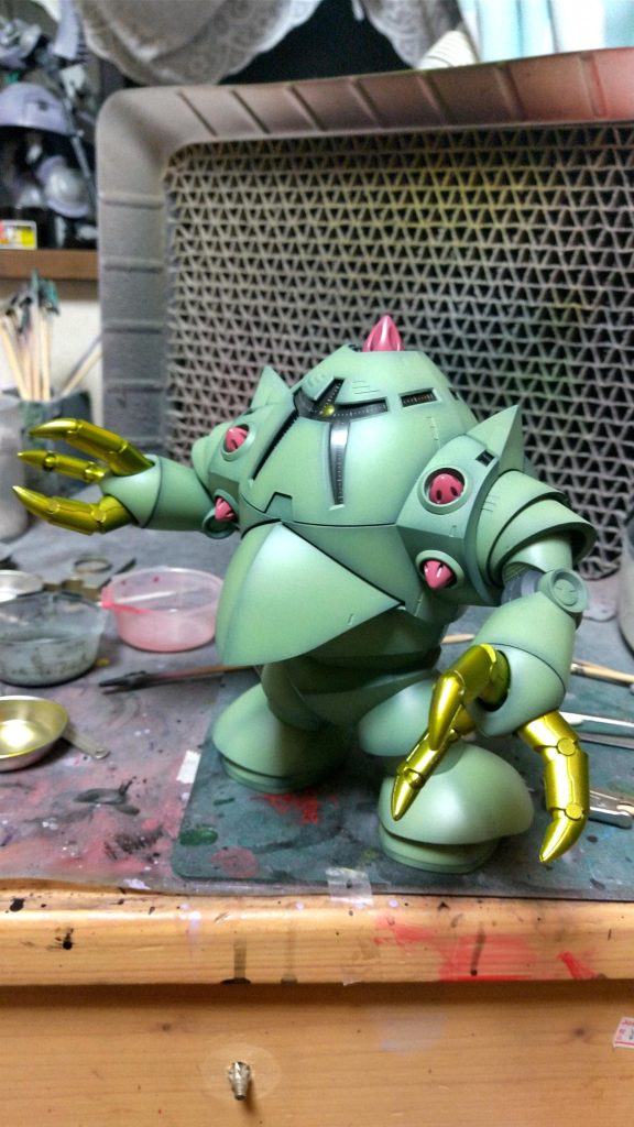 汚し前。このままの方が良かったかも😅