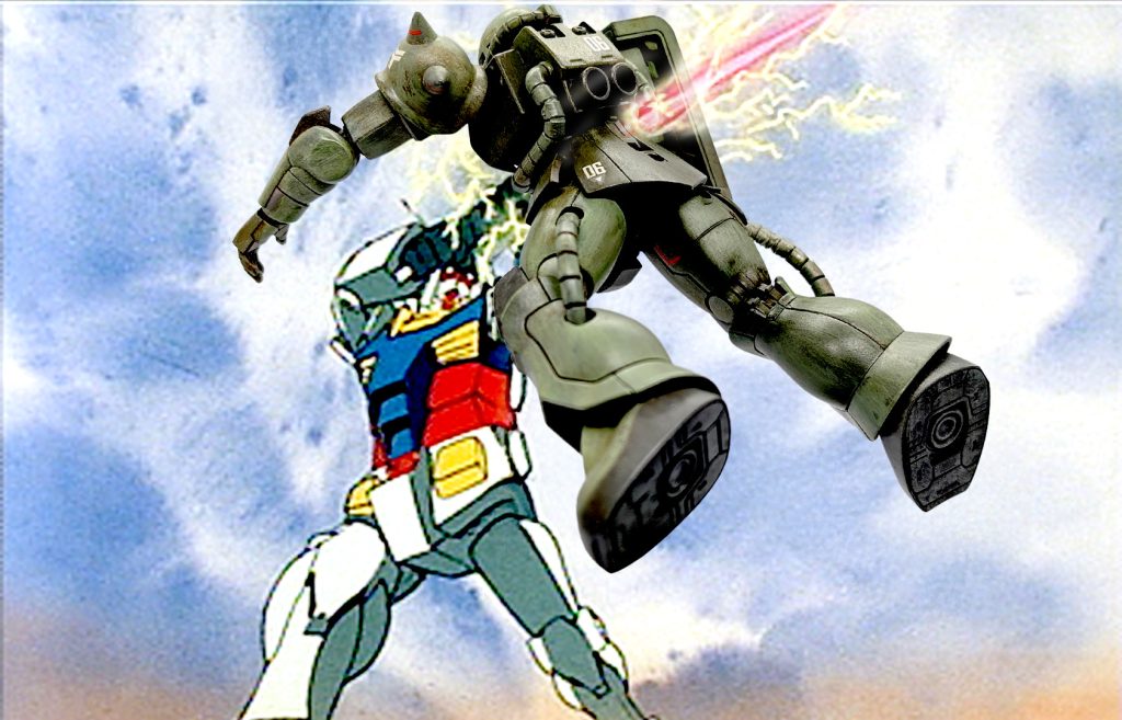 アニメを見返すとデニムは刺されに行っているように見える