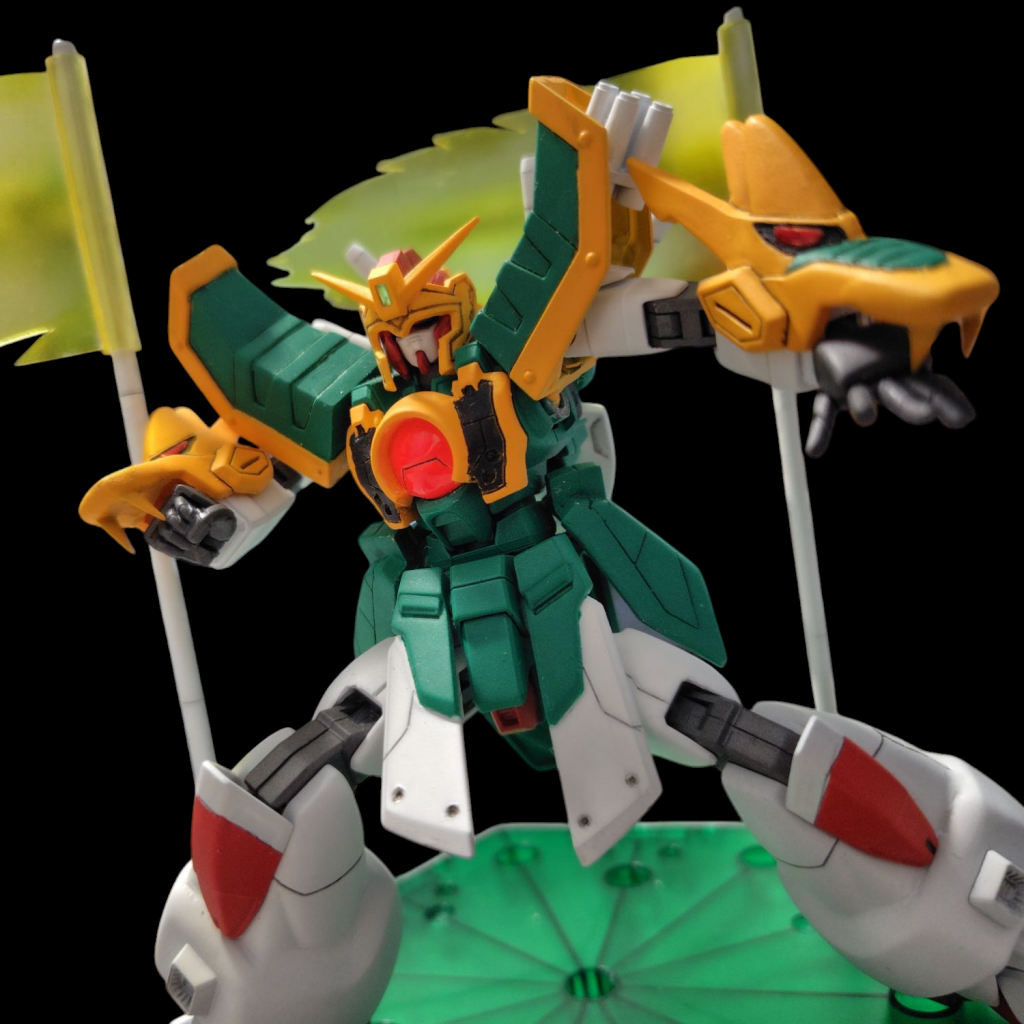 プレミアムバンダイ限定 HG ドラゴンガンダム 素組みレビュー