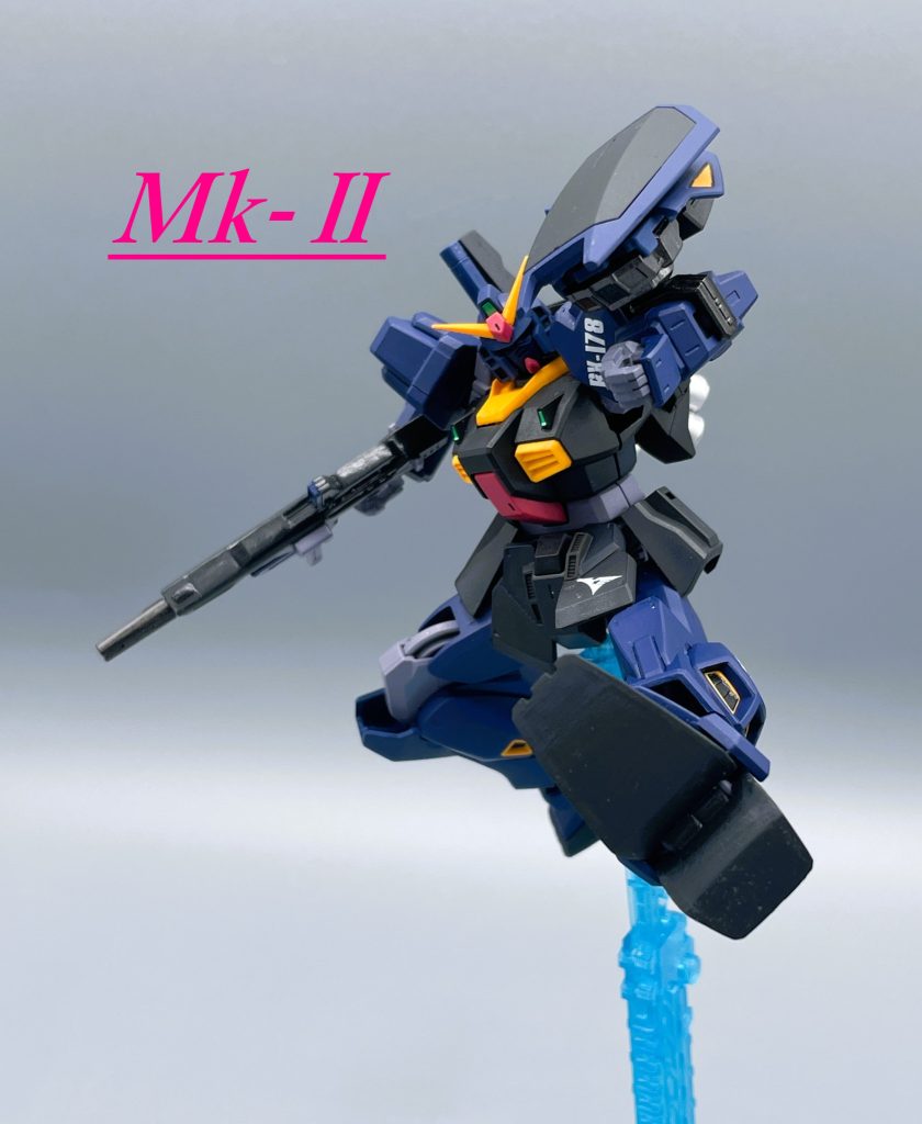 【リバイブ】ガンダムMk-Ⅱ【筆塗り全塗装】