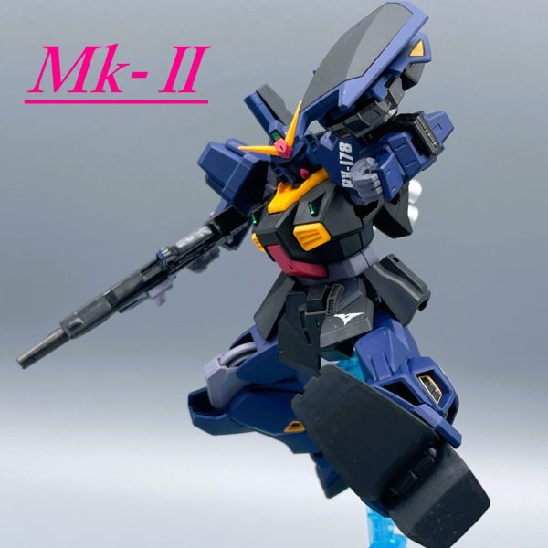 【リバイブ】ガンダムMk-Ⅱ【筆塗り全塗装】