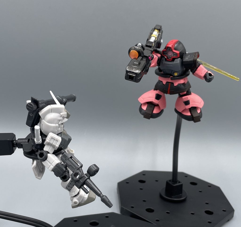 奴だッ!白い奴が来たんだ!! 宿敵・G-3ガンダムと会敵!!