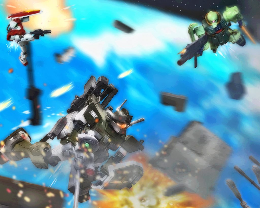 〜あとがき〜この幕は地球連邦軍視点で書きました。宇宙でMSを使う以上、どうしても母艦がいるだろうとホワイトユニサスを急遽製作。資料だとペガサス級は型番が決まっていて入り込みにくかったんで、新たに違う級の宇宙用艦艇の設定にしました。アーガマを使ったのは当時、他の戦艦キットが手に入らなかったのもあります(;´∀`)サラミスやマゼランがあったらネルソン級みたいな改修母艦とか作ってましたね。ホワイトユニサス製作後に旧キットサラミスが手に入ったので、モブとしてノーマルに作りました。でもこういった脇役は物語上どうしても必要で、なんだかんだ主役と同じ位に大事な存在ですので重宝してます。