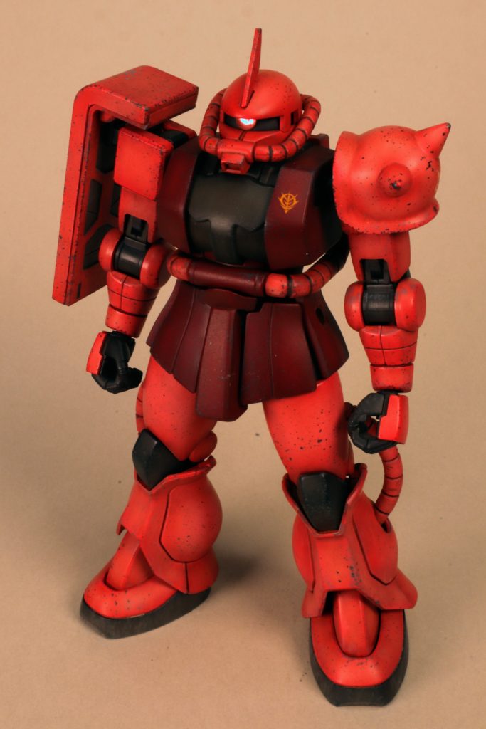 HGUC シャア専用ザクⅡ リバイブ版–2枚目/制作者：OkuRun