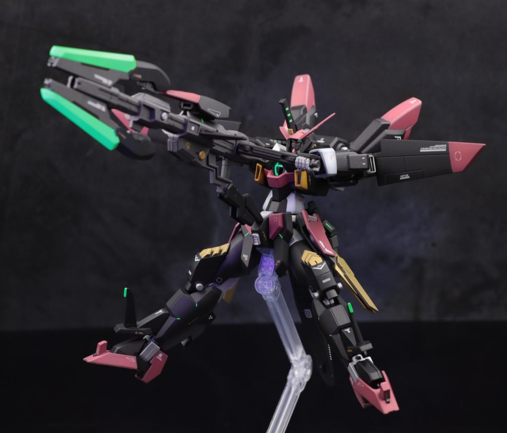 変形ともう一つやりたかったライフルのフルバーストモード。