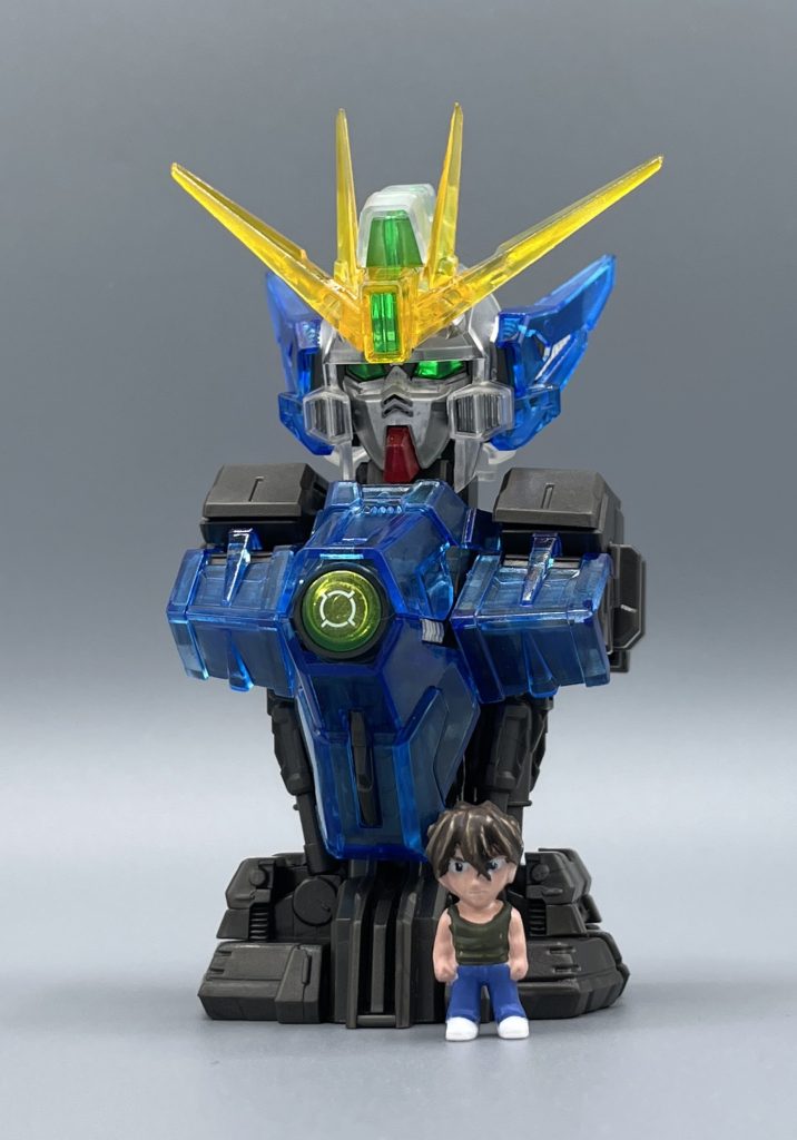 透明クリアにクリアカラーで色を乗せると、宝石のように輝いて綺麗で大好きです。ふつくしい・・・。そして・・・・!!!! ゼロシステム、発動ッ!!!!