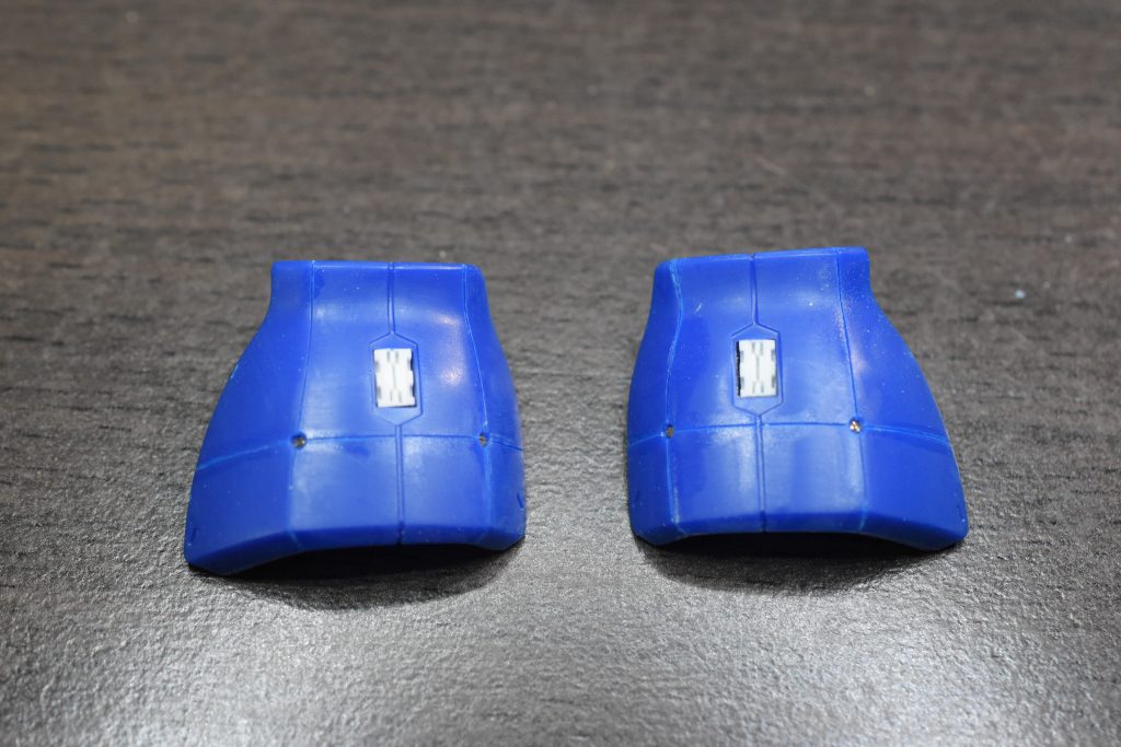 制作中 サイドスカート凹みディテール