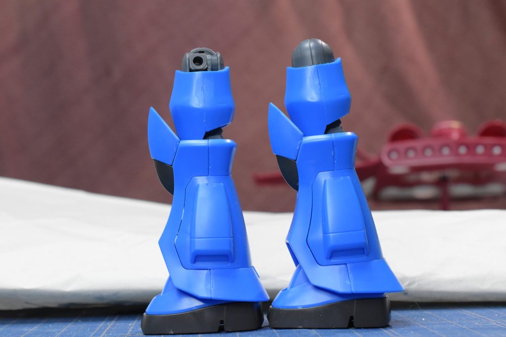 調整前←  →調整後制作中 膝角度調整