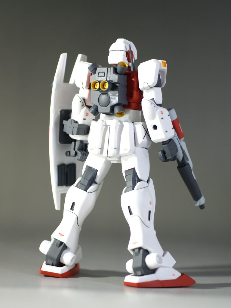 バーニアやライフルは、シタデルカラーでの筆塗りです。