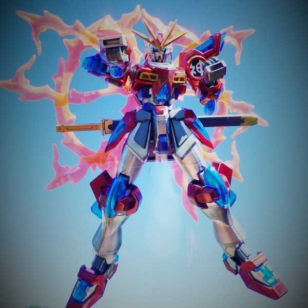 闘将　カミキバーニングガンダム！　アラフィフ世代への応援メッセージとも言えます　( ´艸｀)