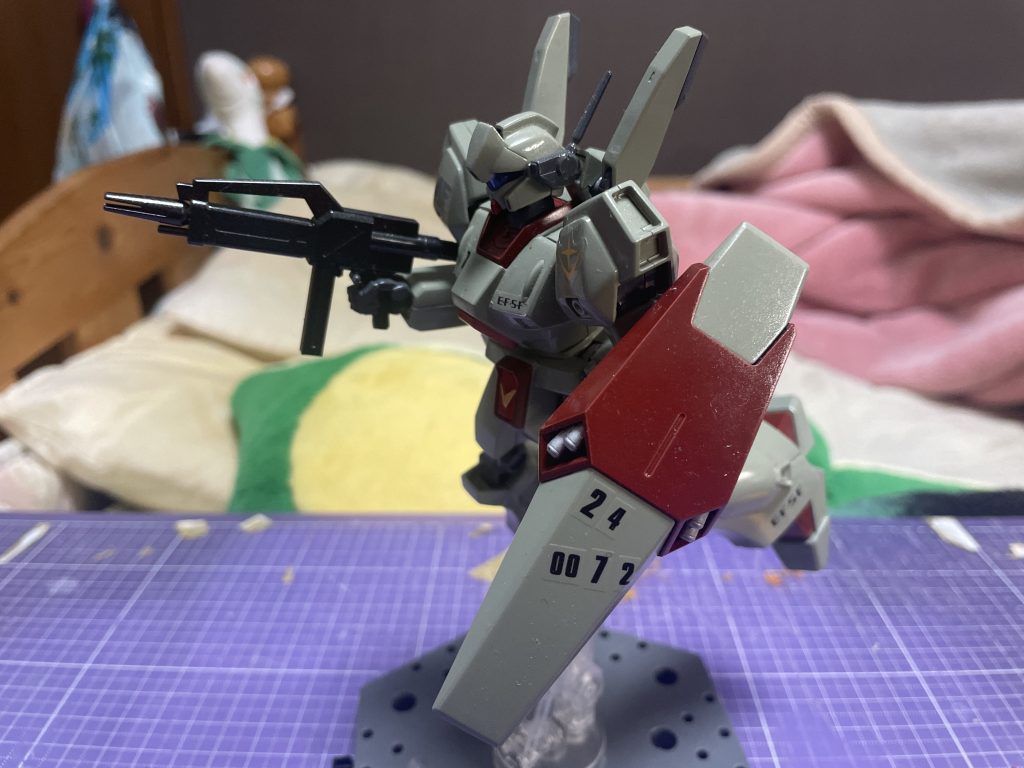 アクシズへ向う[ちなみに番号デカールの0072と7は俺の好きな数字で24は完成した日にち(だった気がする)]