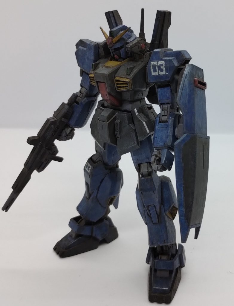 ガンダムMkⅡ　ティターンズ使用　完成–3枚目/制作者：梵人