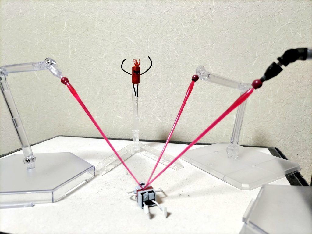 ファンネルは3つ作りました