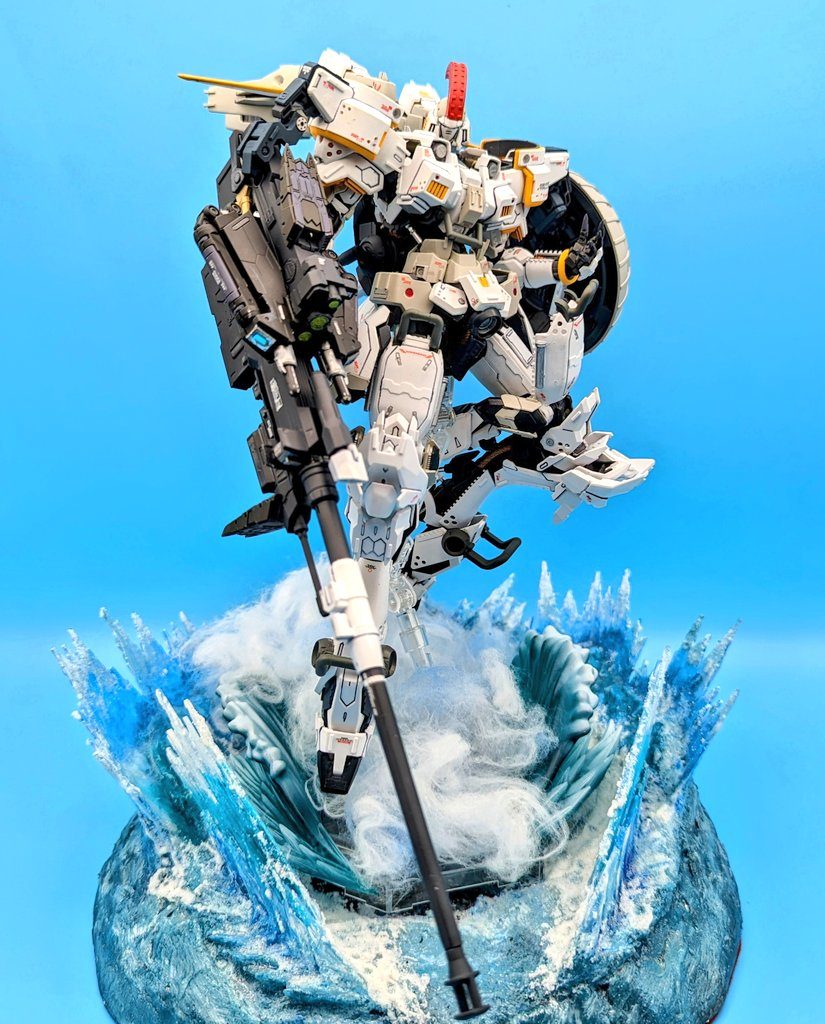 ドーバーガンはバルバトスの滑空砲などとミキシングして大型化