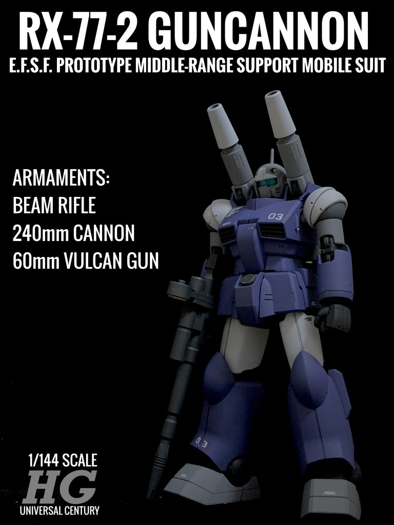 HGUC ガンキャノン(PS2版ガンダム戦記2Pカラー)