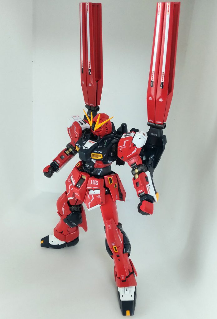 RG νガンダム  「赤いνGUNDAM」–3枚目/制作者：nisetora2001