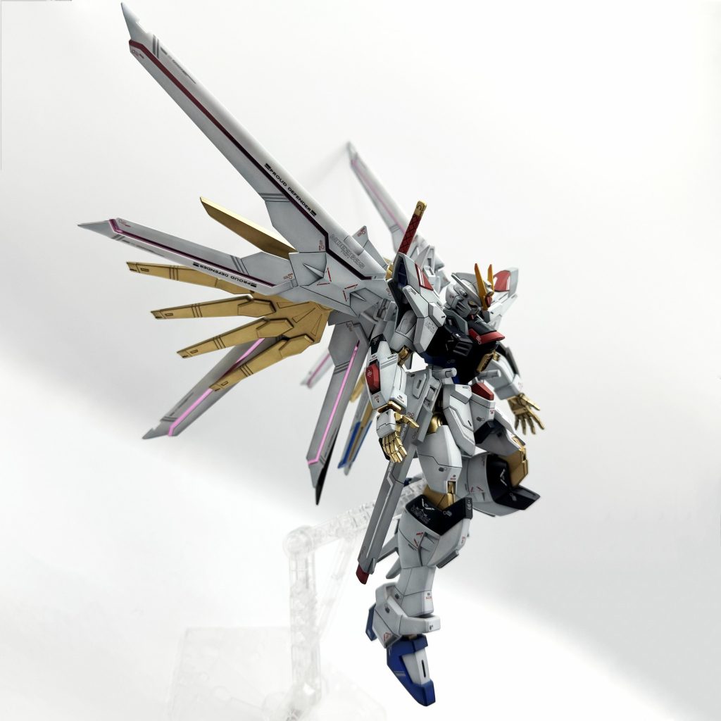 HG マイティーストライクフリーダムガンダム–2枚目/制作者:ガンプラさんTW