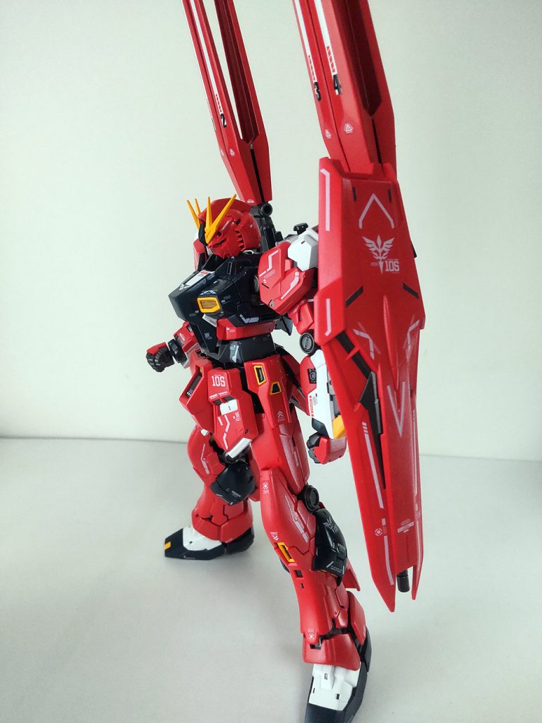 RG νガンダム  「赤いνGUNDAM」–4枚目/制作者：nisetora2001